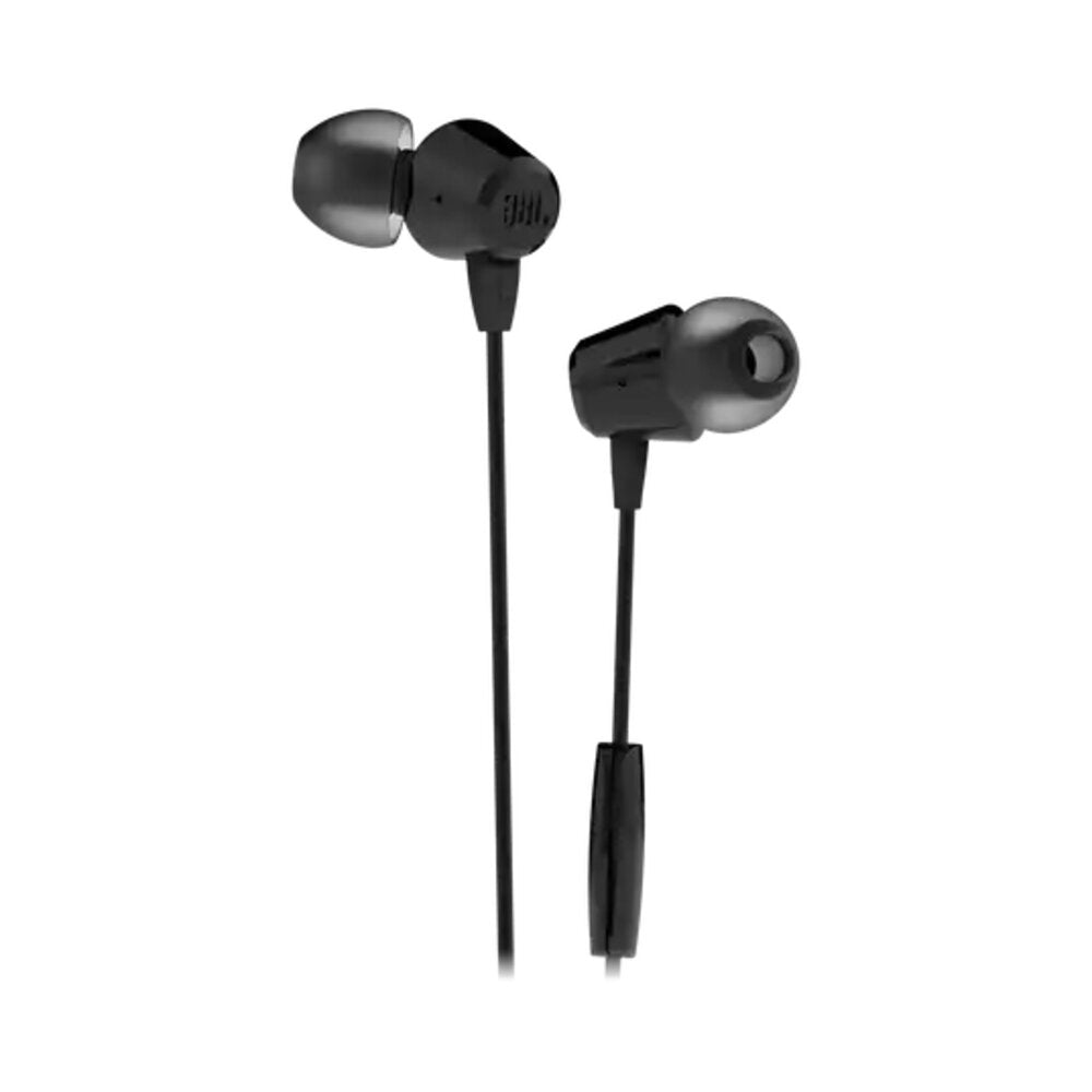 Audífonos Jbl C50hi In Ear Con Cable Negro