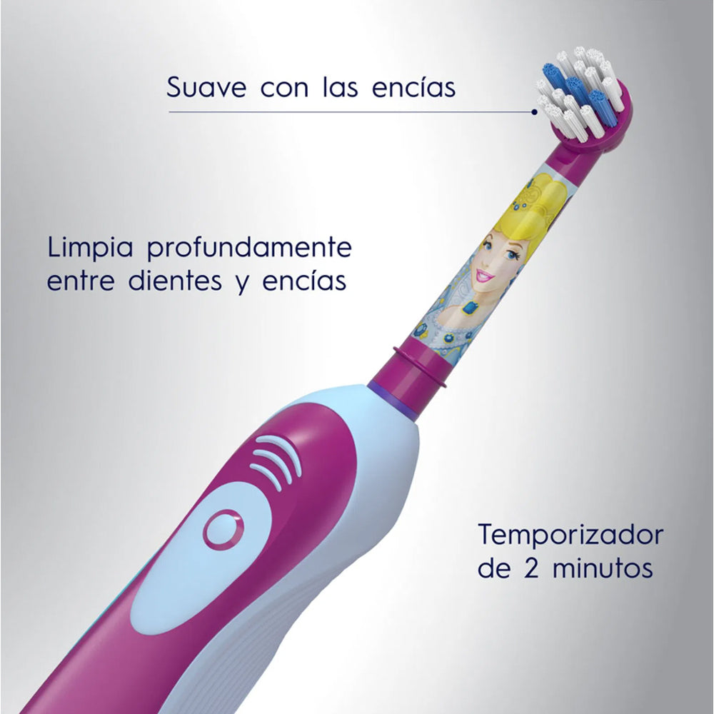 Cepillo Eléctrico Oral B Disney Princess Suave 1 Unidad