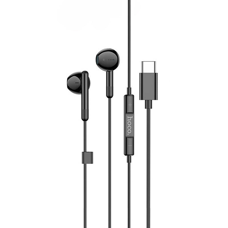 Audifonos Hoco M93 Joy In Ear Tipo C Negro