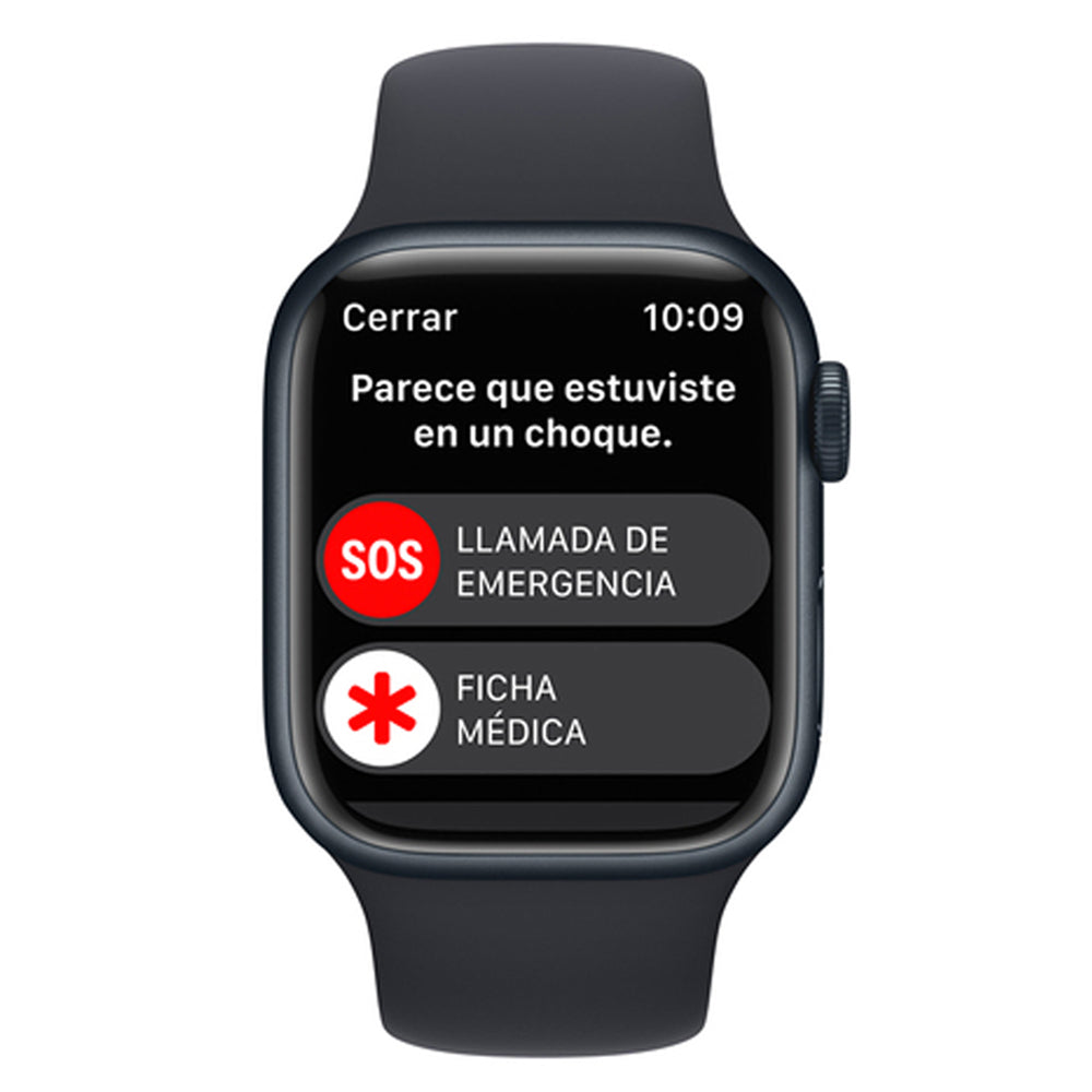 Apple Watch S8 GPS 41 mm Correa Deportiva Medianoche