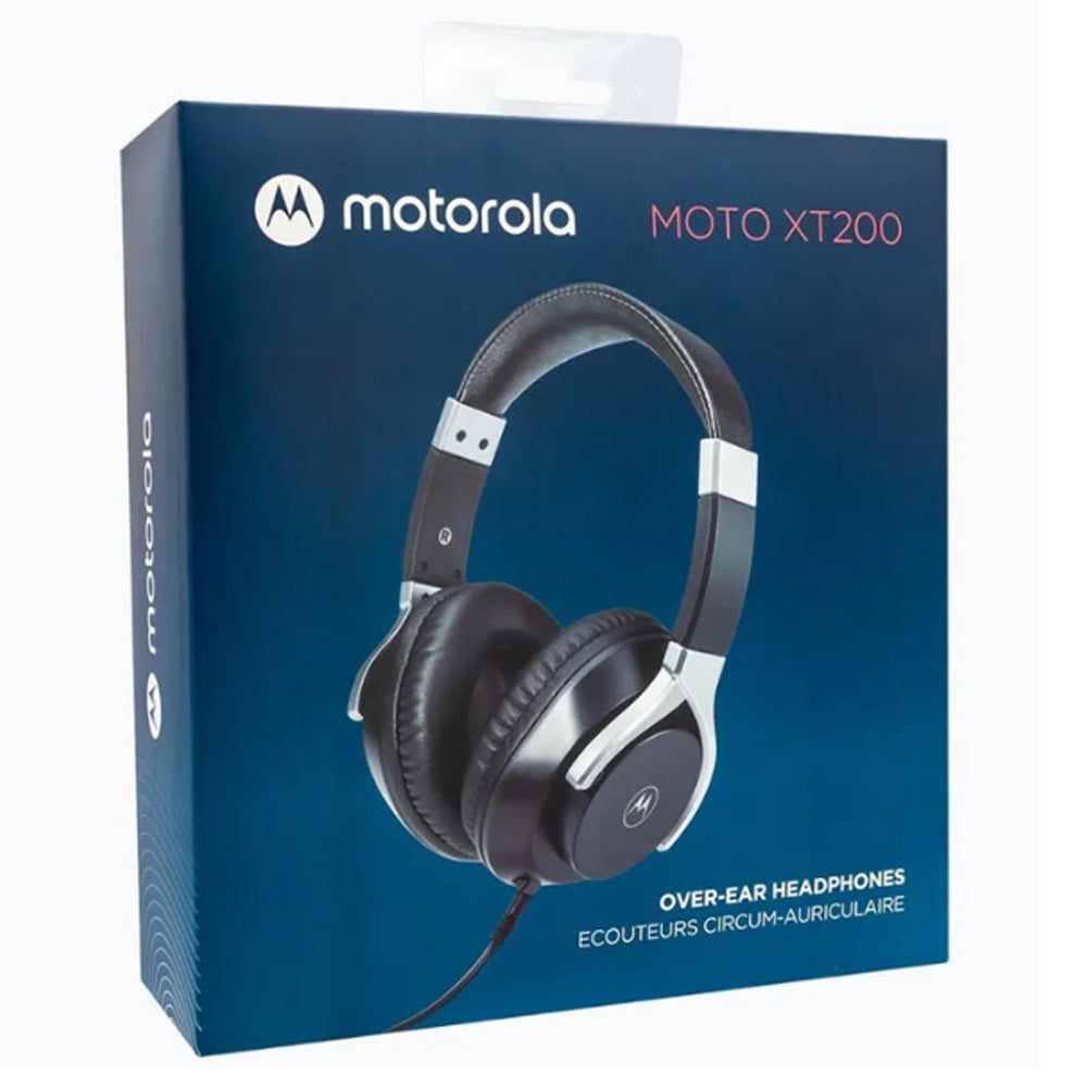 Audífonos Motorola XT 200 Over Ear Negro