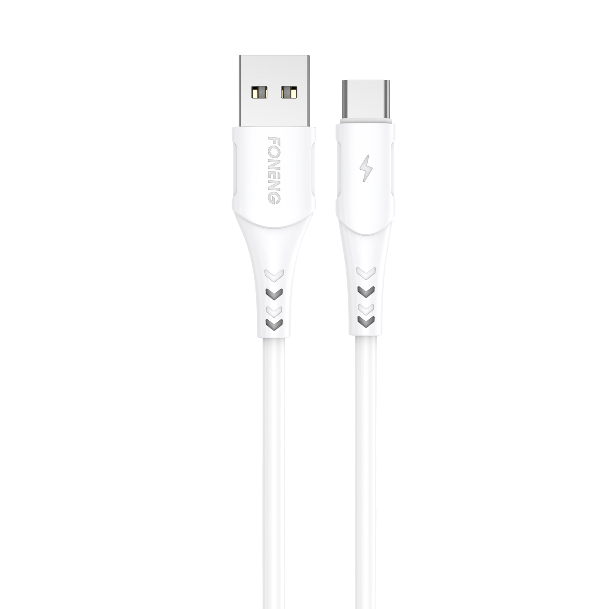 Cable Tipo C Foneng X81 2.1A 1M Blanco