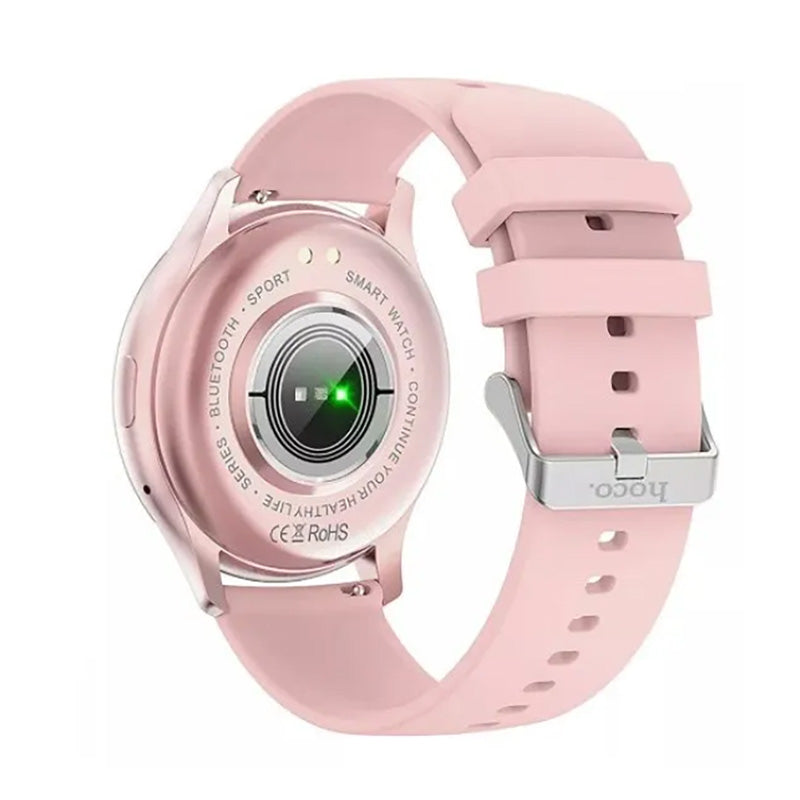 Reloj inteligente Hoco Y15 Sport Smartwatch BT Pink Gold