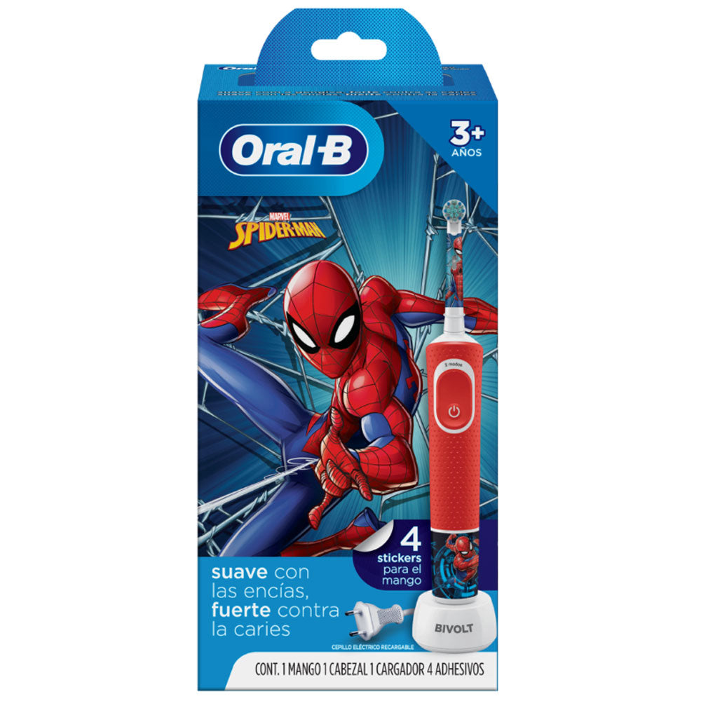 Cepillo de dientes Eléctrico Oral B Spiderman Vitality Kids