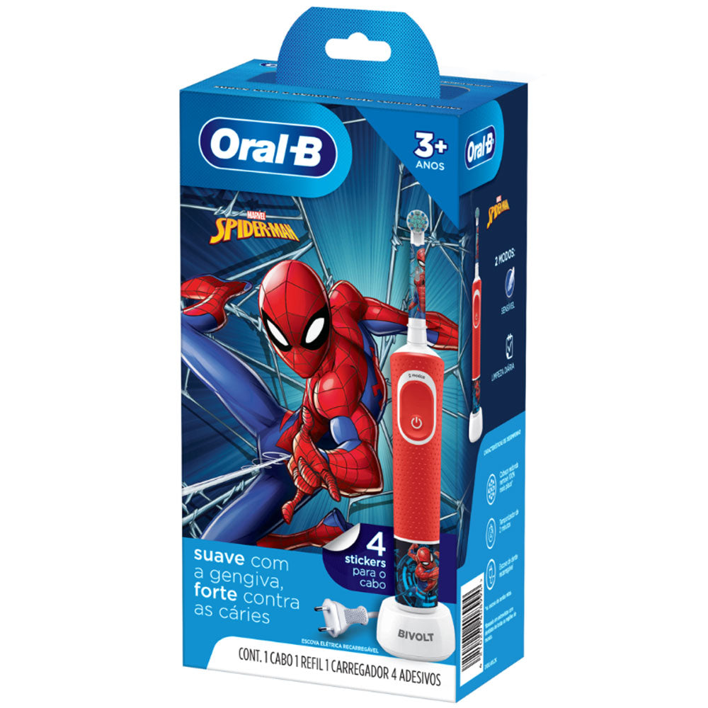 Cepillo de dientes Eléctrico Oral B Spiderman Vitality Kids