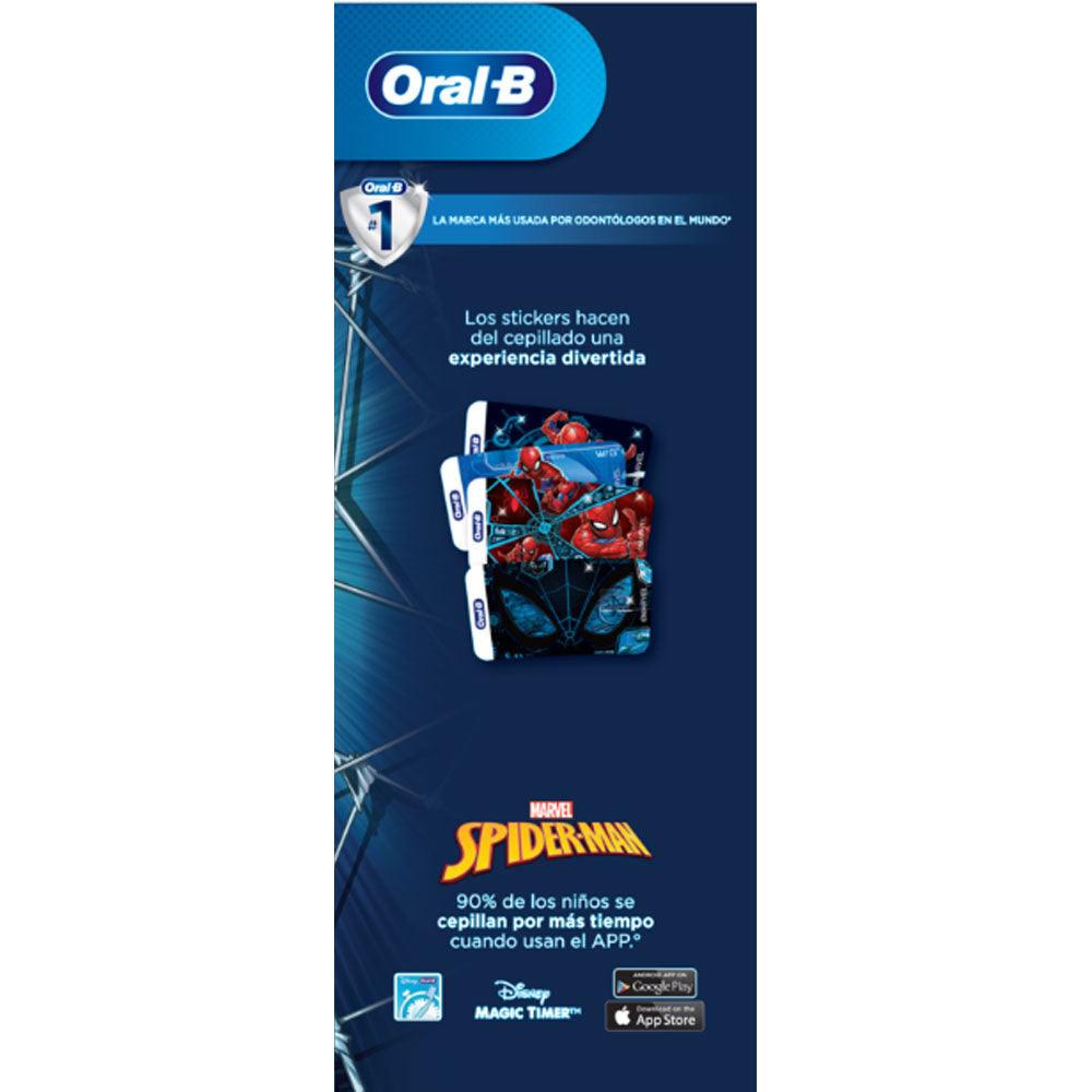 Cepillo de dientes Eléctrico Oral B Spiderman Vitality Kids