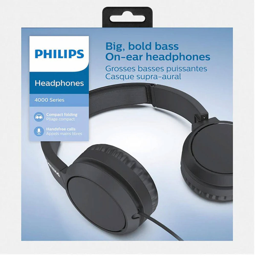 Audifonos Philips TAH4105 Over Ear Jack 3.5mm Negro
