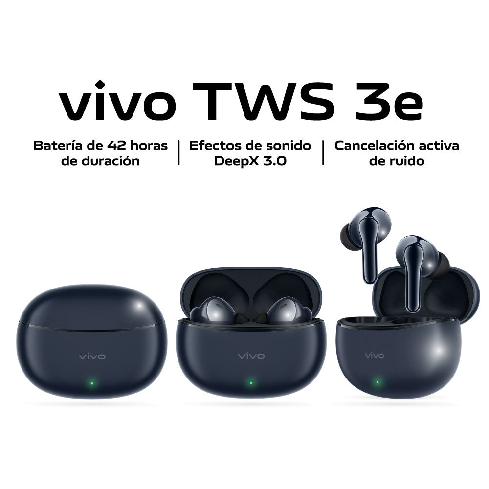 Audifonos Vivo 3e Tws In Ear Bluetooth Dark Indigo