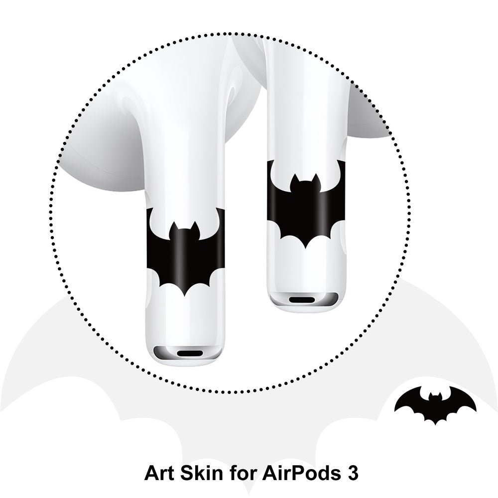 Sticker Autoadhesivo para Audifonos Airpods 3 Batman