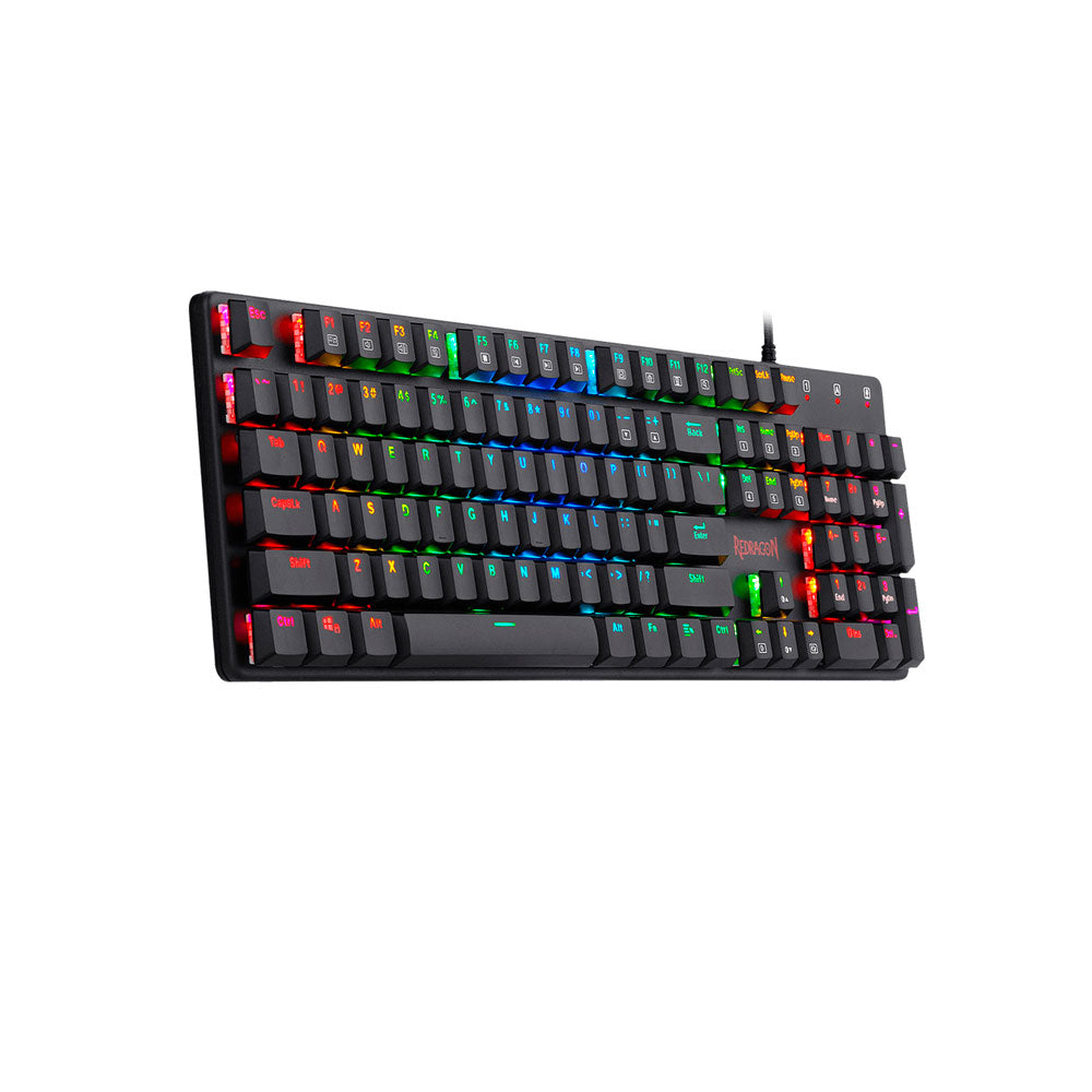 Teclado Gamer Mecánico Redragon Shrapnel K589 RGB Español Negro