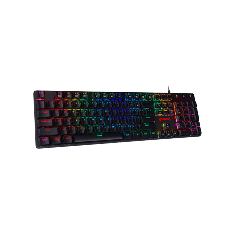 Teclado Gamer Mecánico Redragon Shrapnel K589 RGB Español Negro