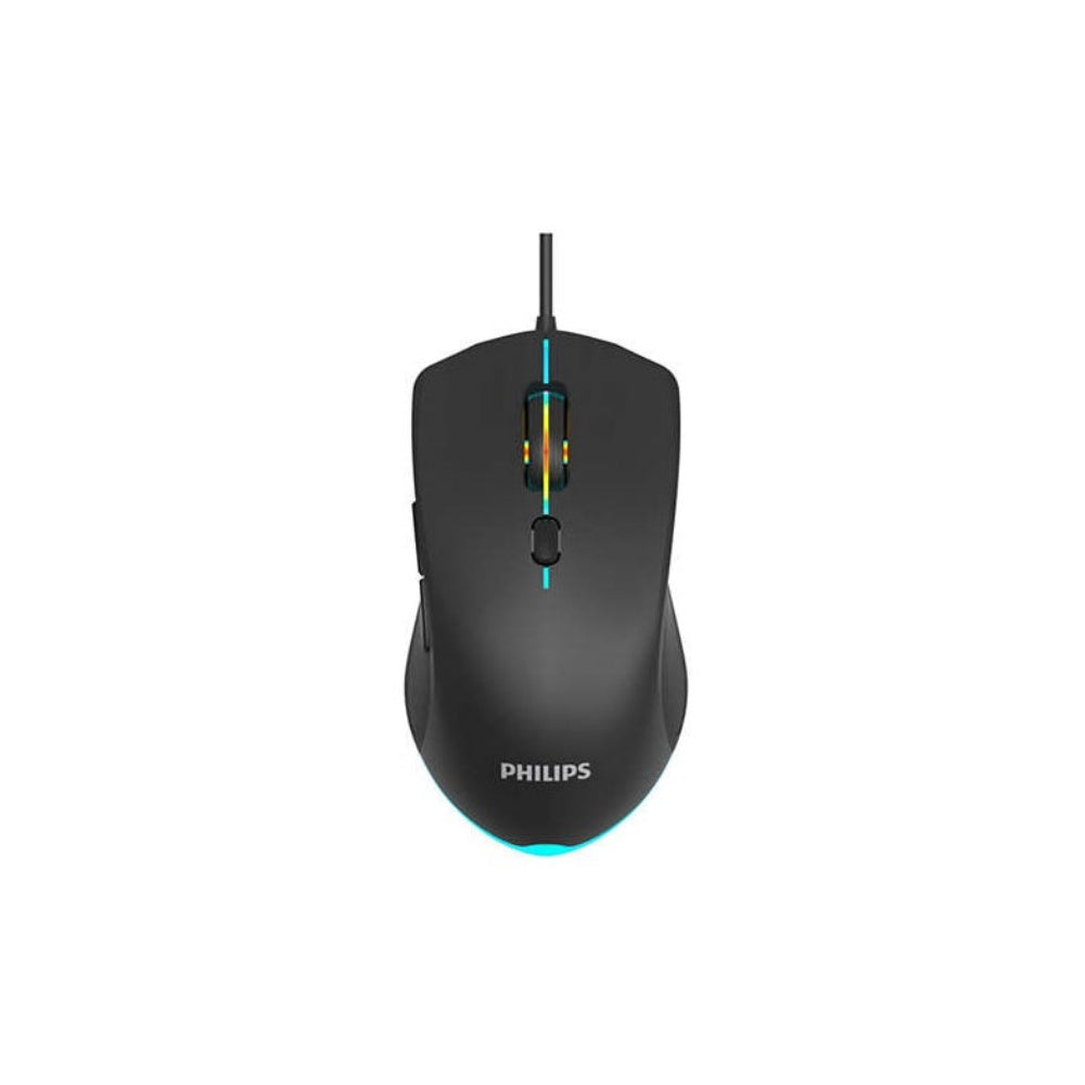 Mouse Gamer Philips SPK9404 2400 DPI 6 Botones