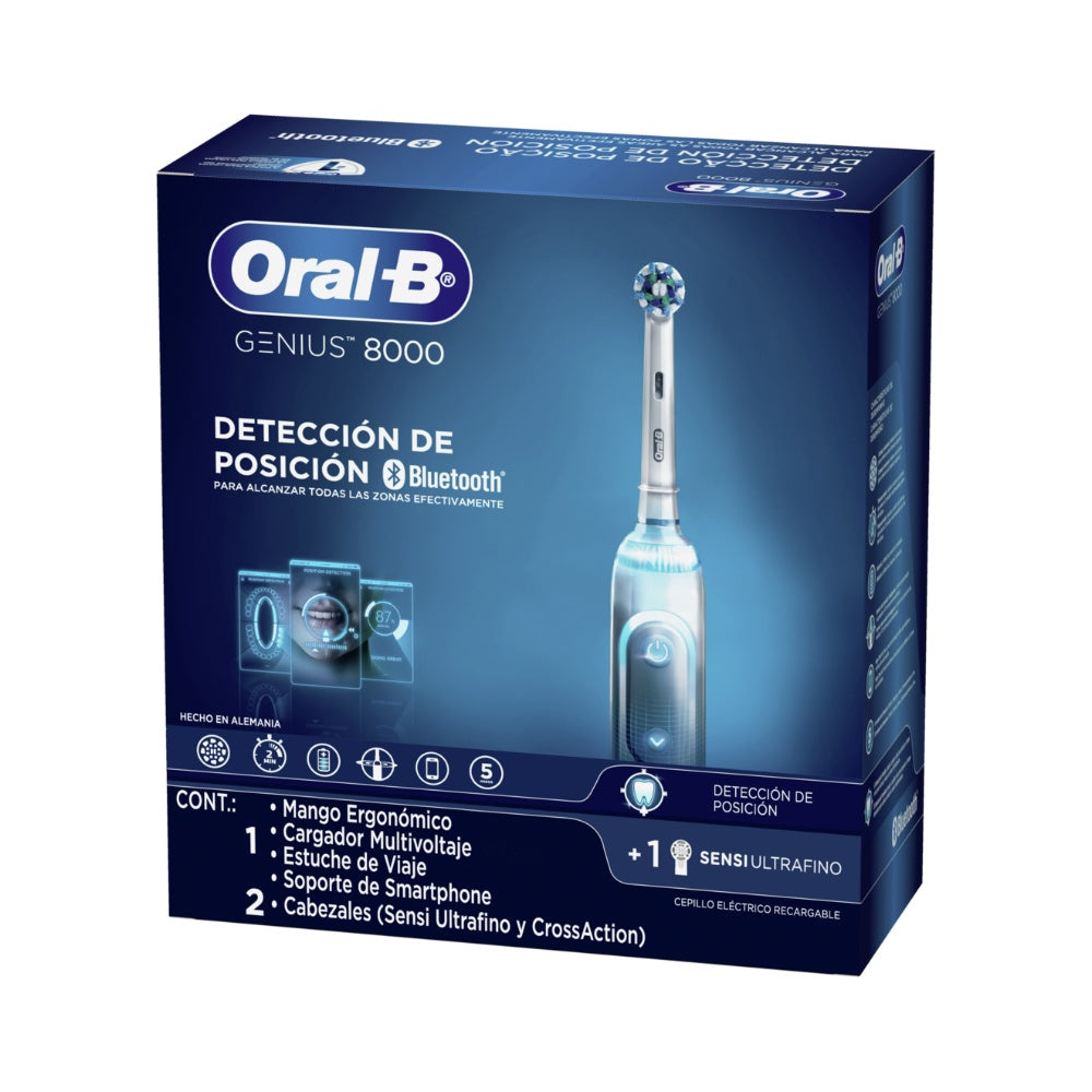 Cepillo de dientes Eléctrico Oral B Genius 8000 +2 Cabezales