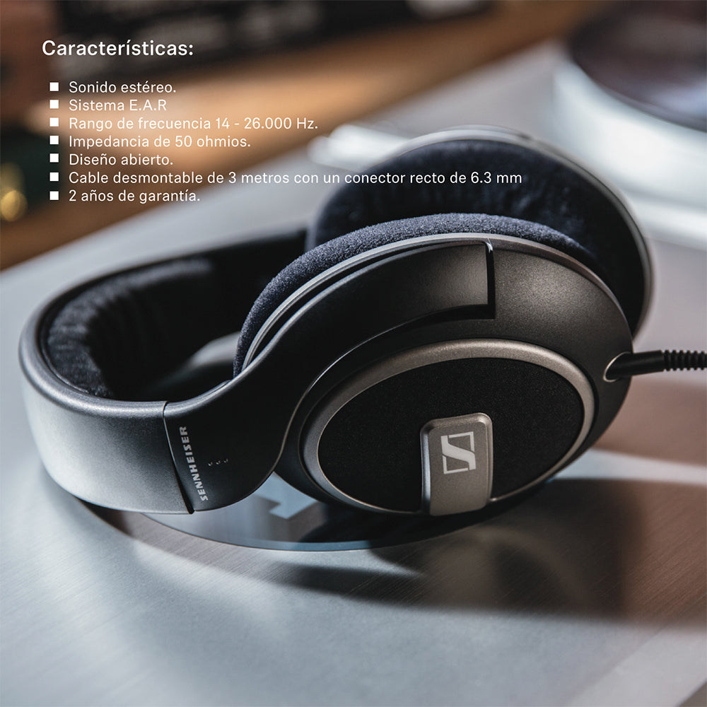 Audifonos Sennheiser Audiophile HD 559 Over Ear Negro