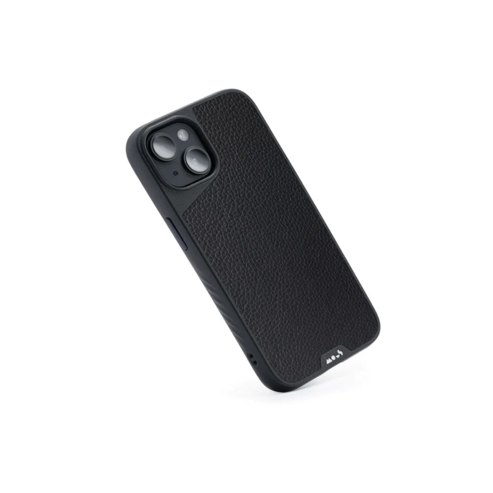 Carcasa Mous Limitless para iPhone 14 Cuero Negro
