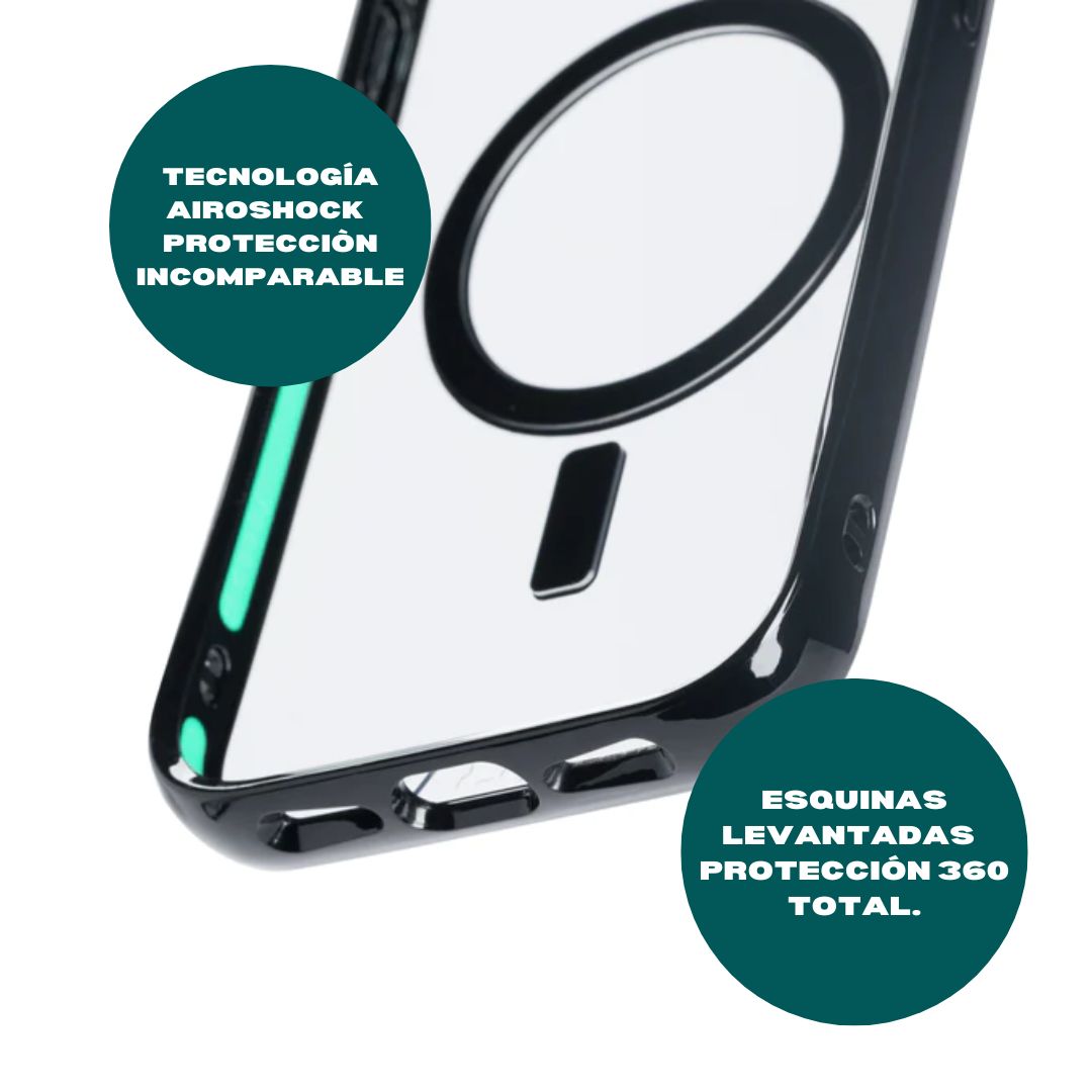 Carcasa Mous Clarity para iPhone 14 Plus Transparente