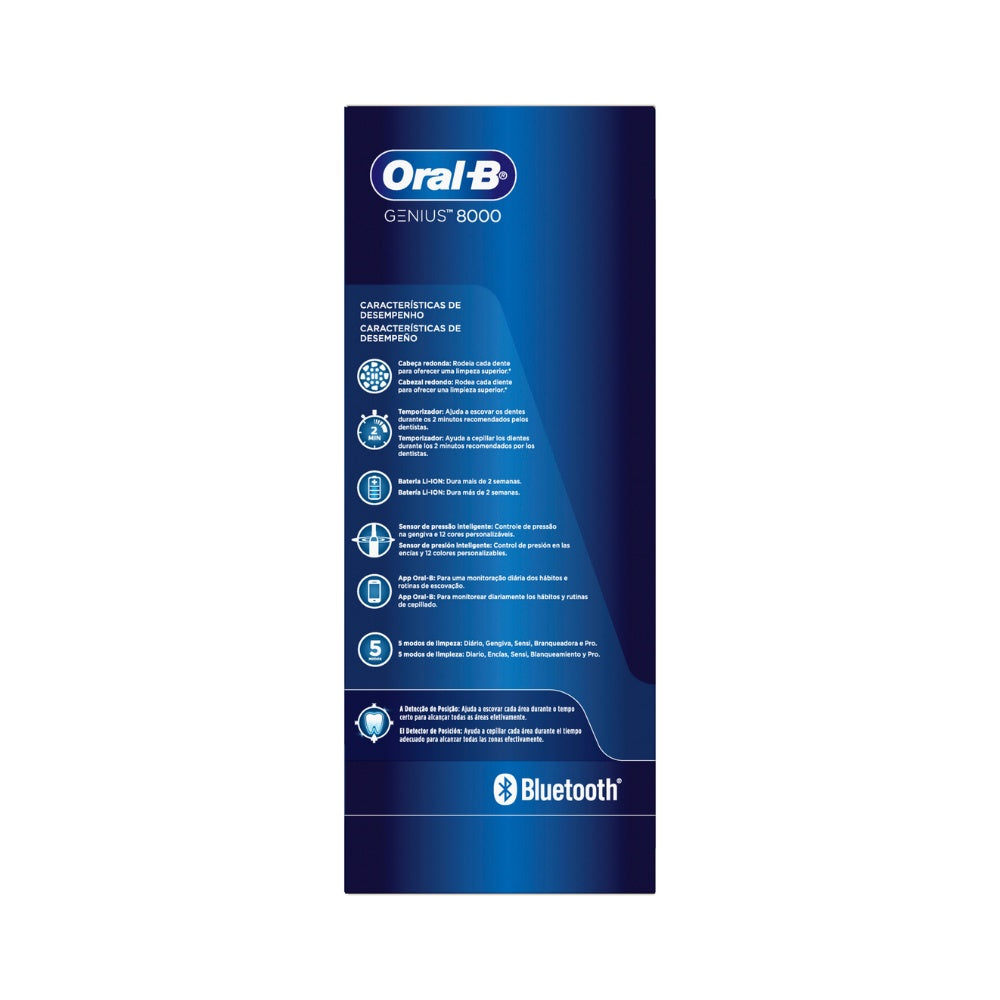 Cepillo de dientes Eléctrico Oral B Genius 8000 +2 Cabezales