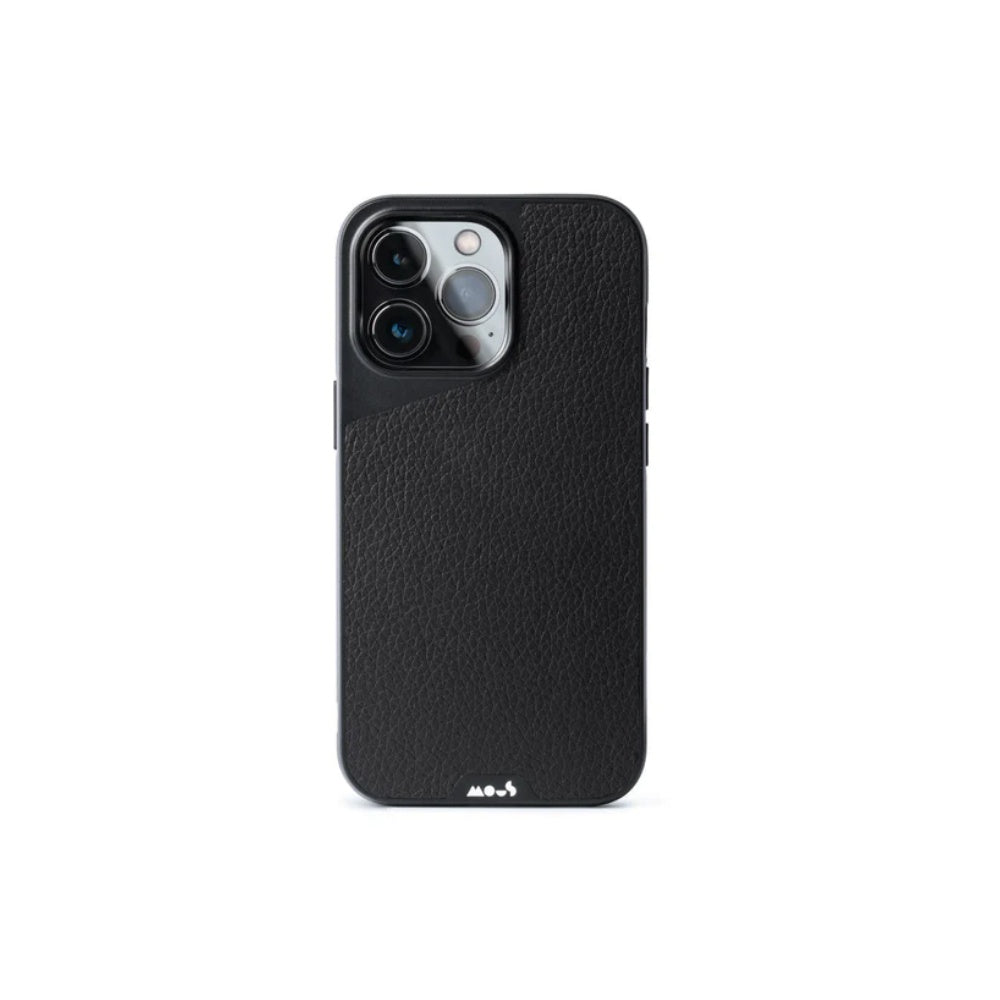 Carcasa Mous Limitless para iPhone 13 Pro Max Cuero negro