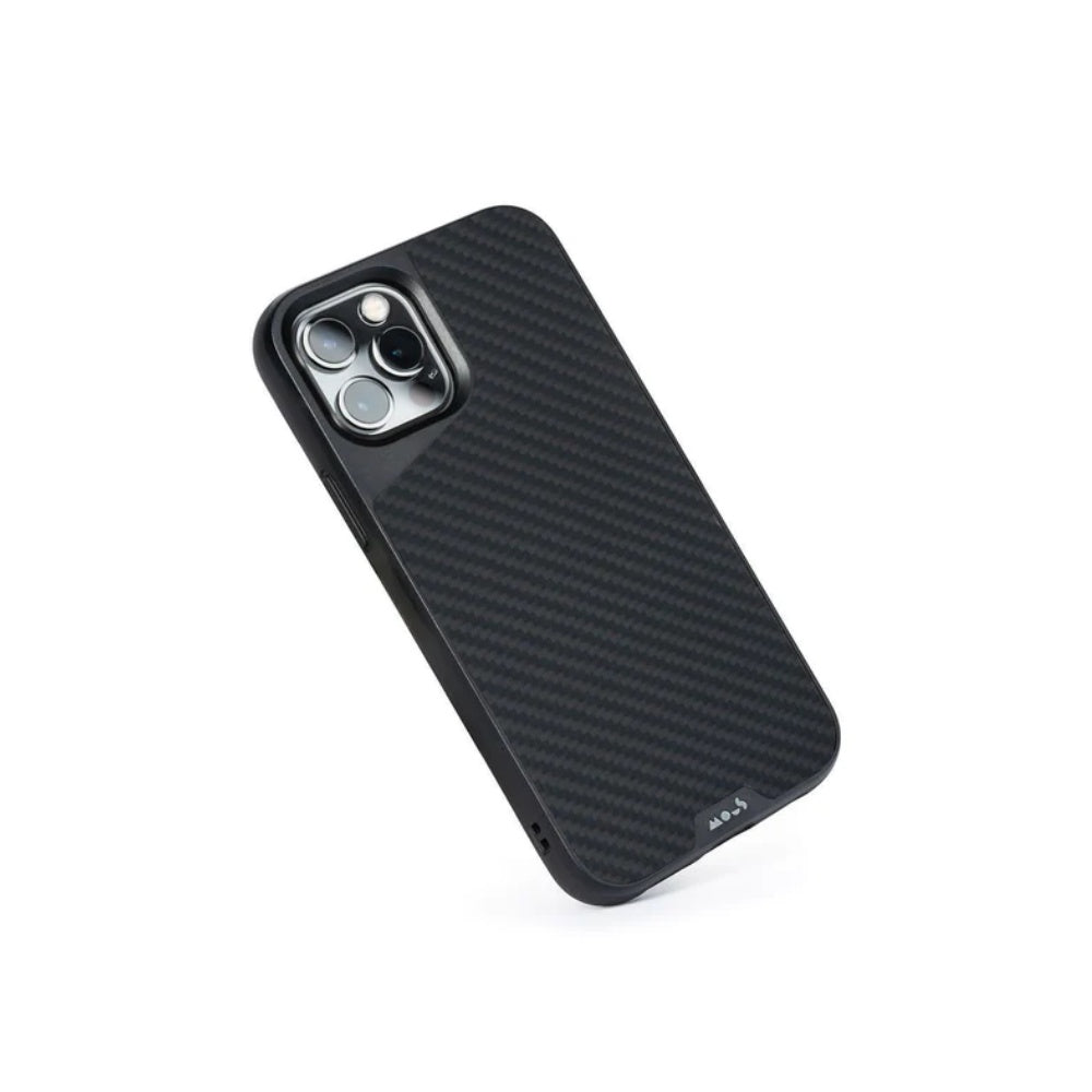 Carcasa Mous Limitless para iPhone 13 Pro Fibra de carbon