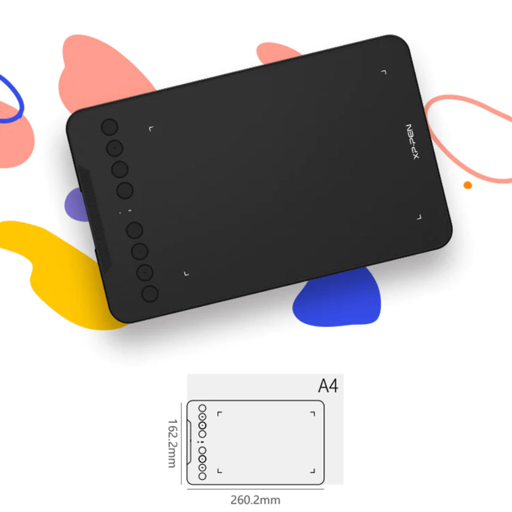 Tableta digitalizadora Deco Mini 7 Wireless Negra