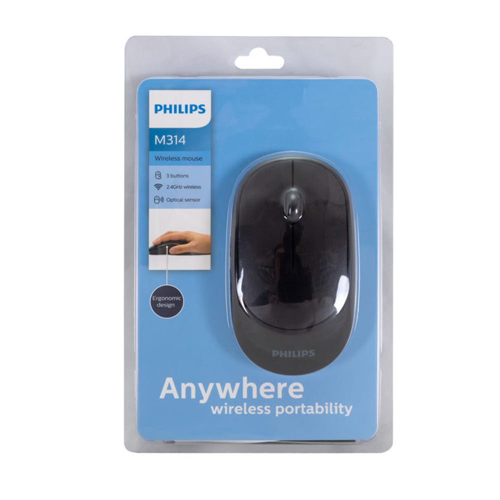Mouse inalámbrico Philips 2.4GHz anywhere SPK7314