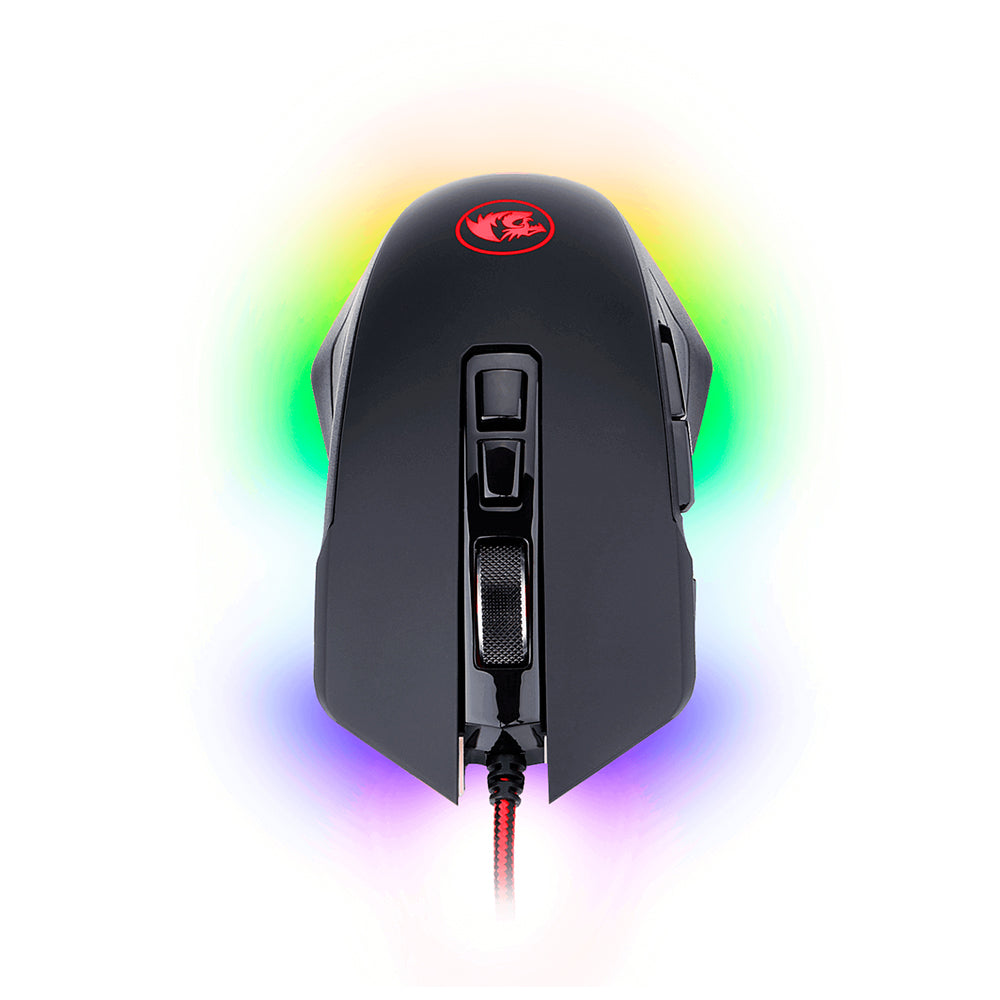 Mouse gamer Redragon Dagger 2 M715 RGB 8 botones 10000 DPI