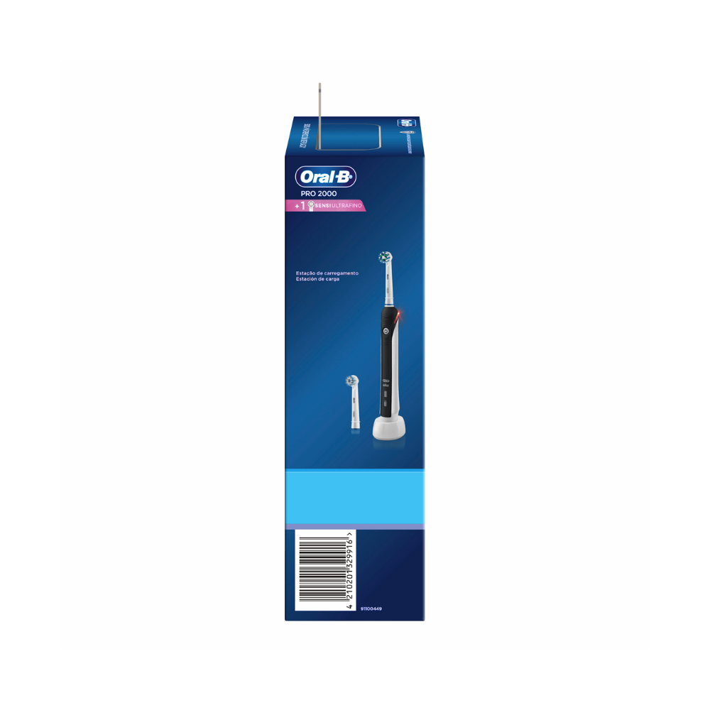 Cepillo De Dientes Oral B Pro 2000 Electrico + Cabezal