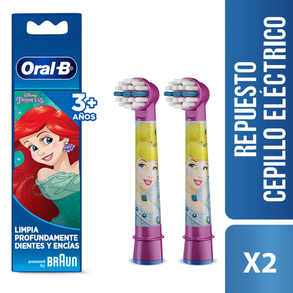 Repuestos Cepillo Dental Eléctrico Oral B Disney Princess X2