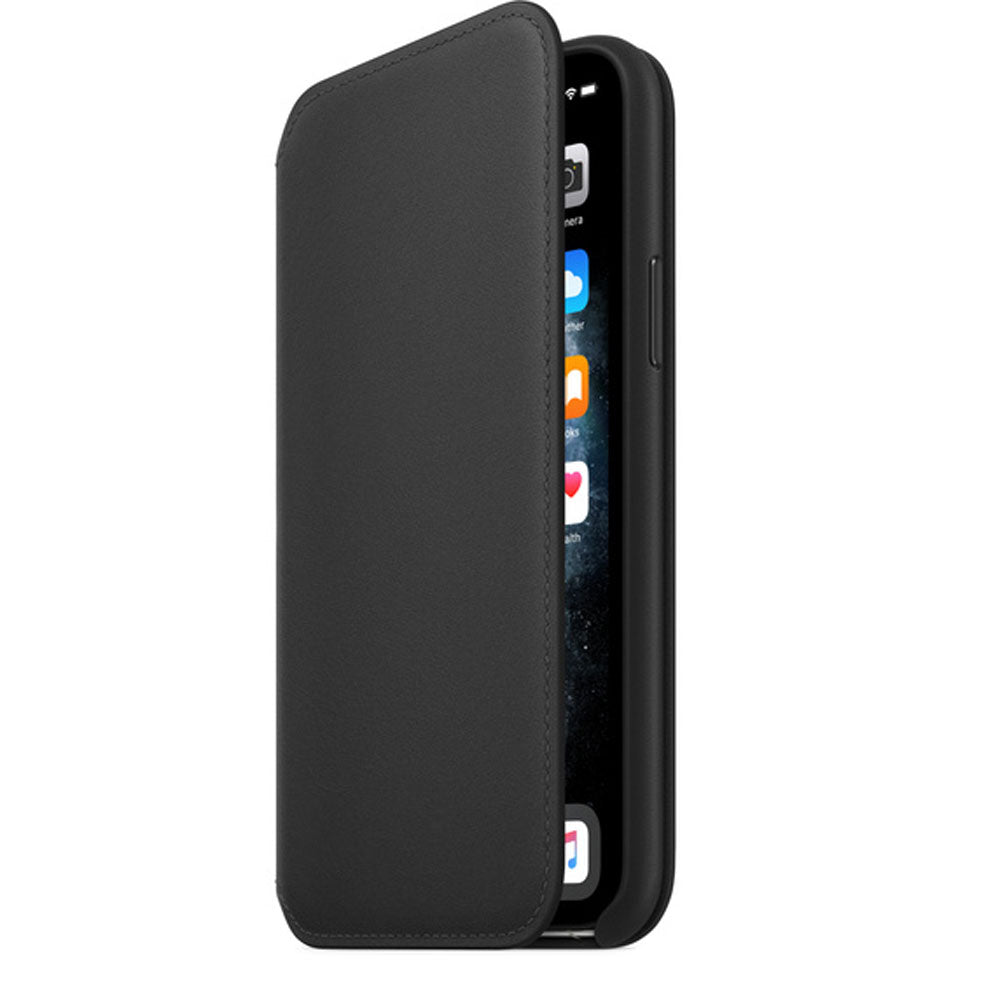 Carcasa de cuero Apple para iPhone 11 Pro Negro