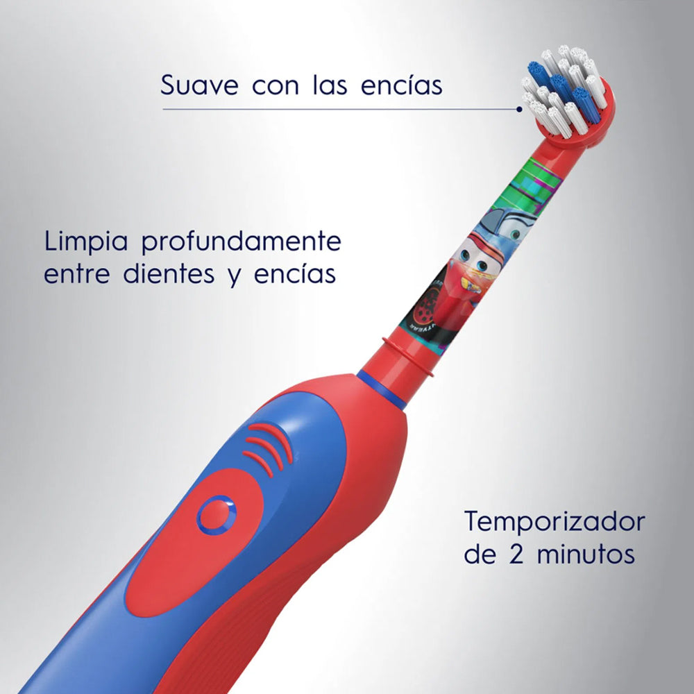 Cepillo Eléctrico Oral B Disney Pixar Cars Suave 1 Unidad