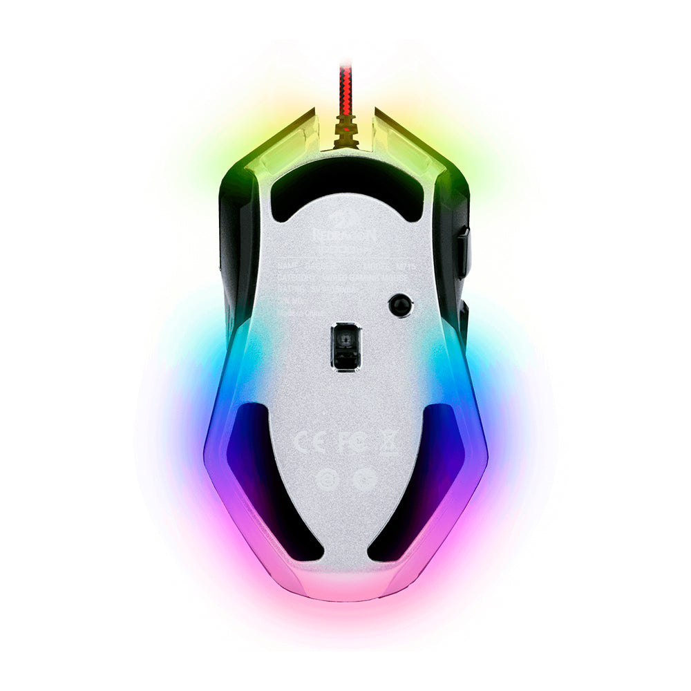 Mouse gamer Redragon Dagger 2 M715 RGB 8 botones 10000 DPI
