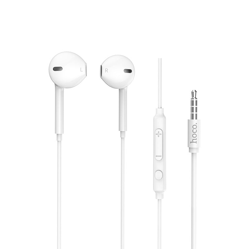 Audifonos Hoco M55 Memory Jack 3.5mm Manos Libres Blanco