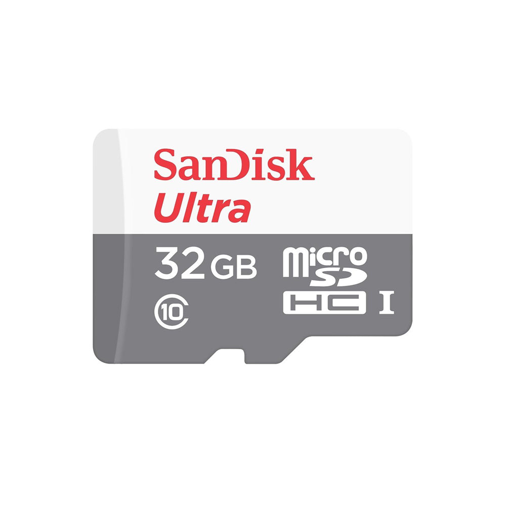 Tarjeta de Memoria Sandisk MicroSD 32GB Clase 10 80Mbps