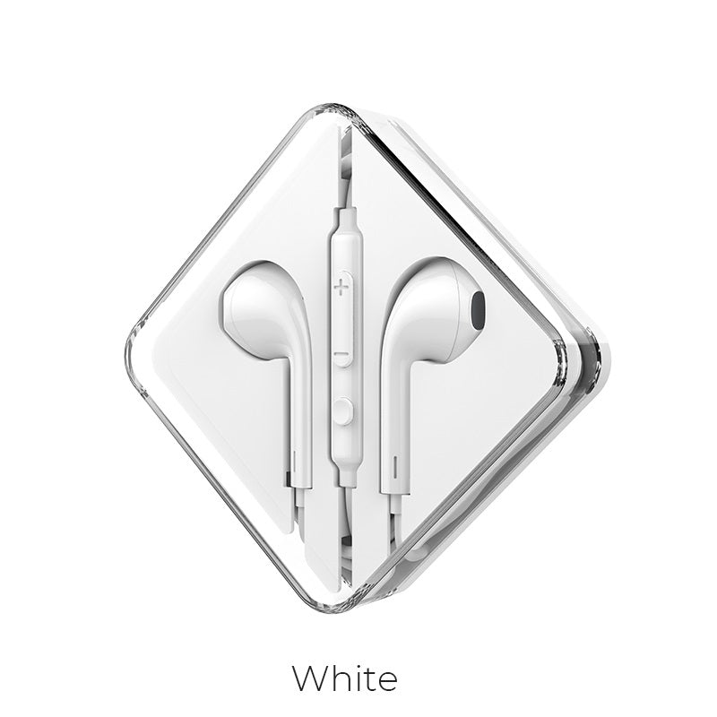 Audifonos Hoco M55 Memory Jack 3.5mm Manos Libres Blanco