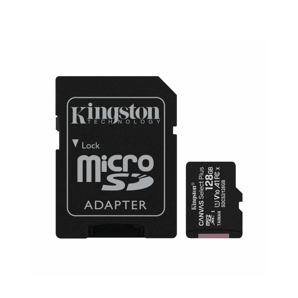 Tarjeta de Memoria Kingston Micro SDXC 128GB Clase 10 Full HD