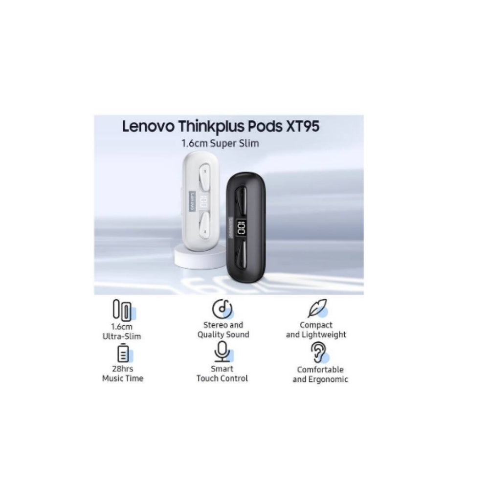 Lenovo Audifono XT95Ii In Ear Bluetooth Tws Negro