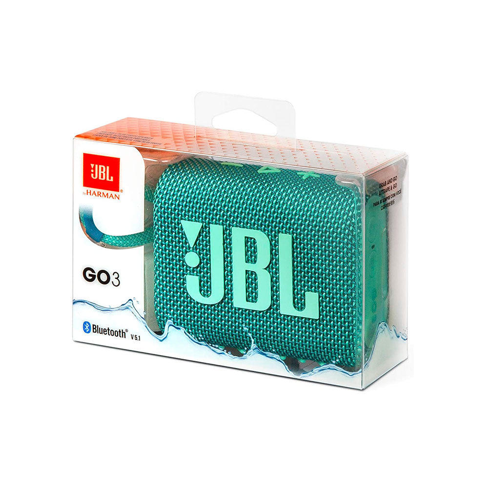 Parlante JBL GO 3 Bluetooth 5.0 IP67 Teal