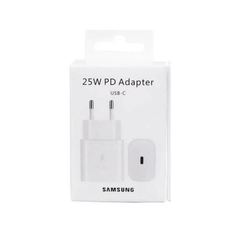 Cargador Samsung Travel Adapter 25W Tipo C Sin cable Blanco