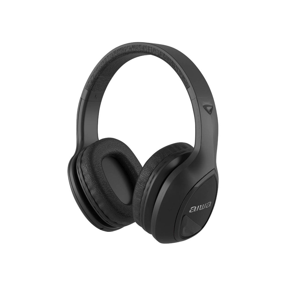 Audífonos Aiwa AWK9NC bluetooth cancelación de ruido Negro