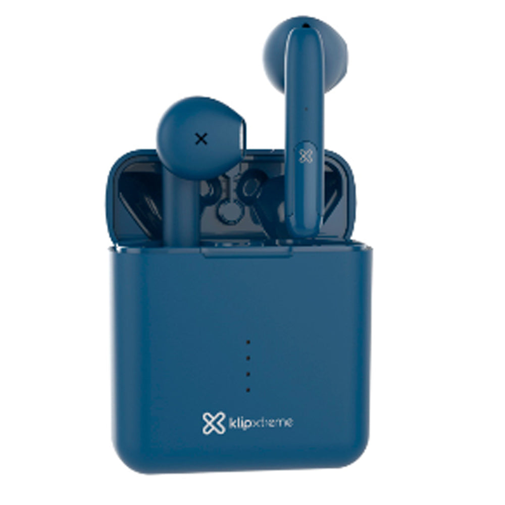 Audífonos Klip Xtreme TwinTouch TWS Bluetooth IPX4 Azul
