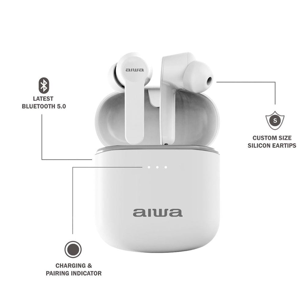 Audífonos Aiwa AW-8 In-ear Bluetooth 5.0