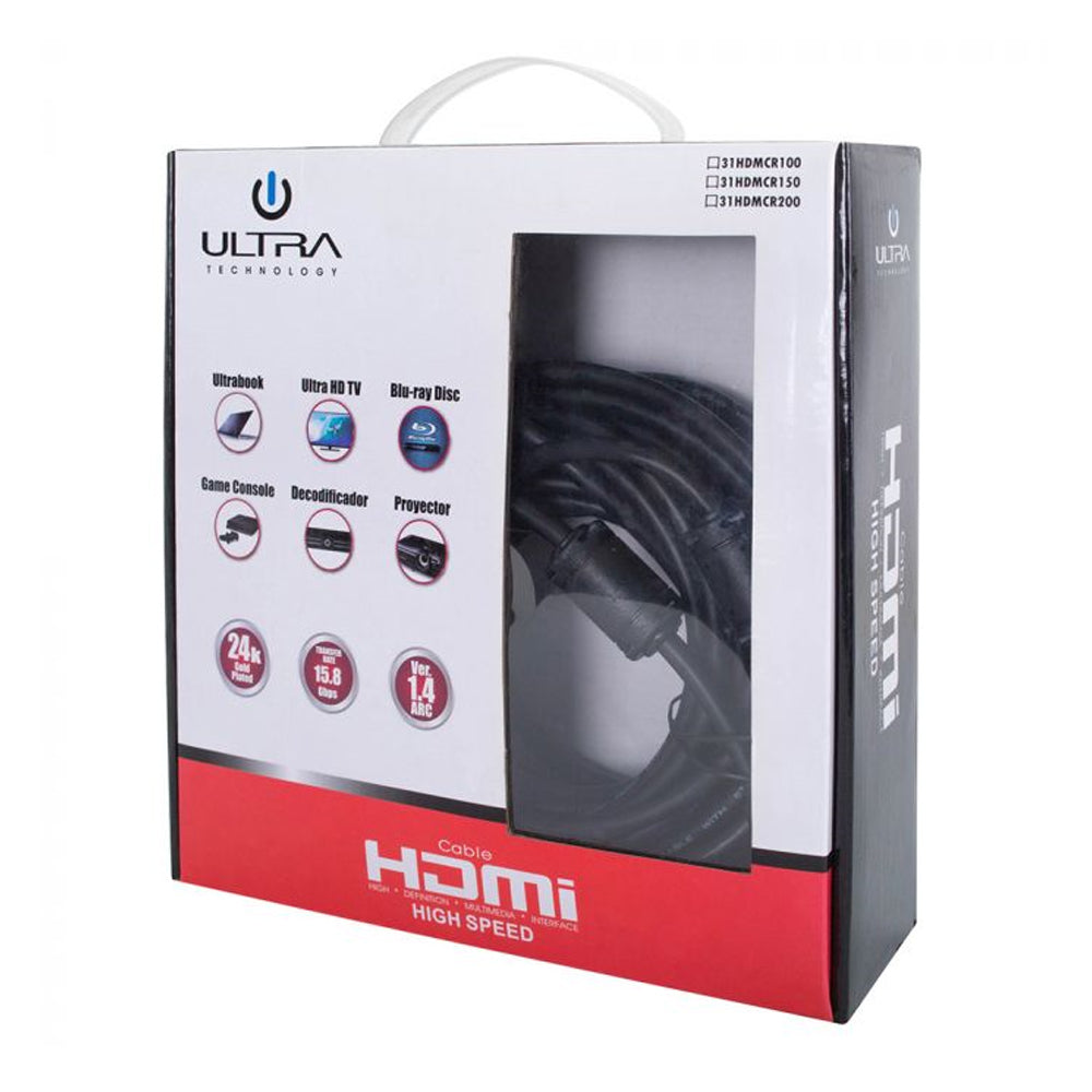 Cable HDMI a HDMI Ultra 31HDMCR100 10 metros