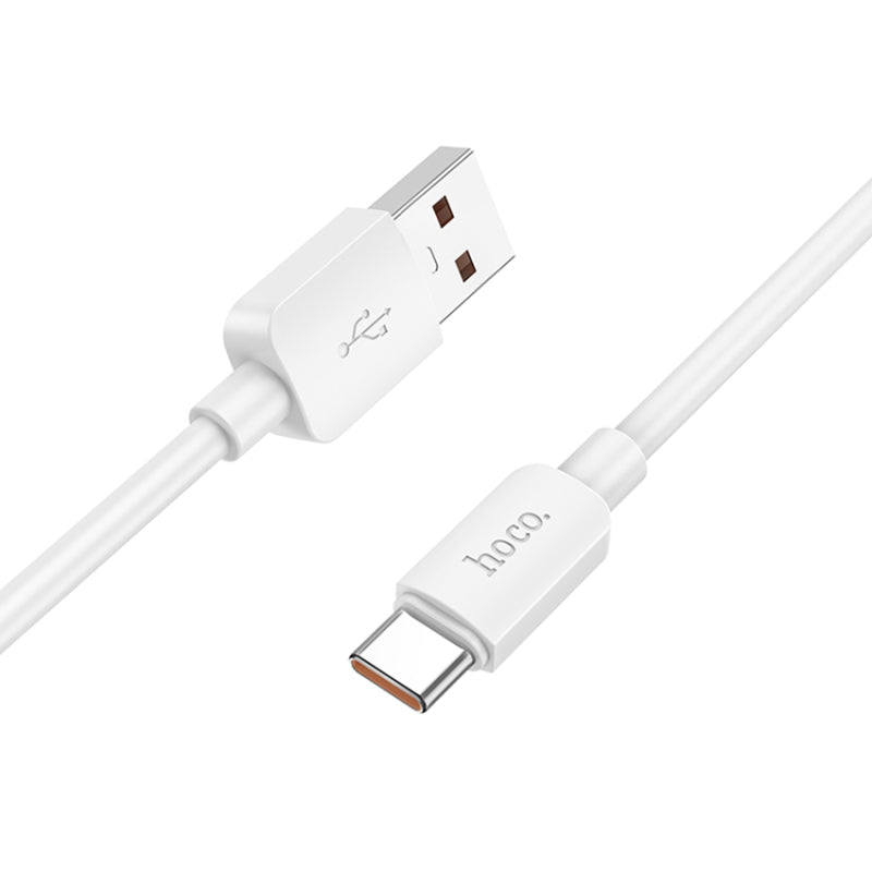 Cable Hoco X96 Hyper USB A Tipo C 1m 100W Blanco