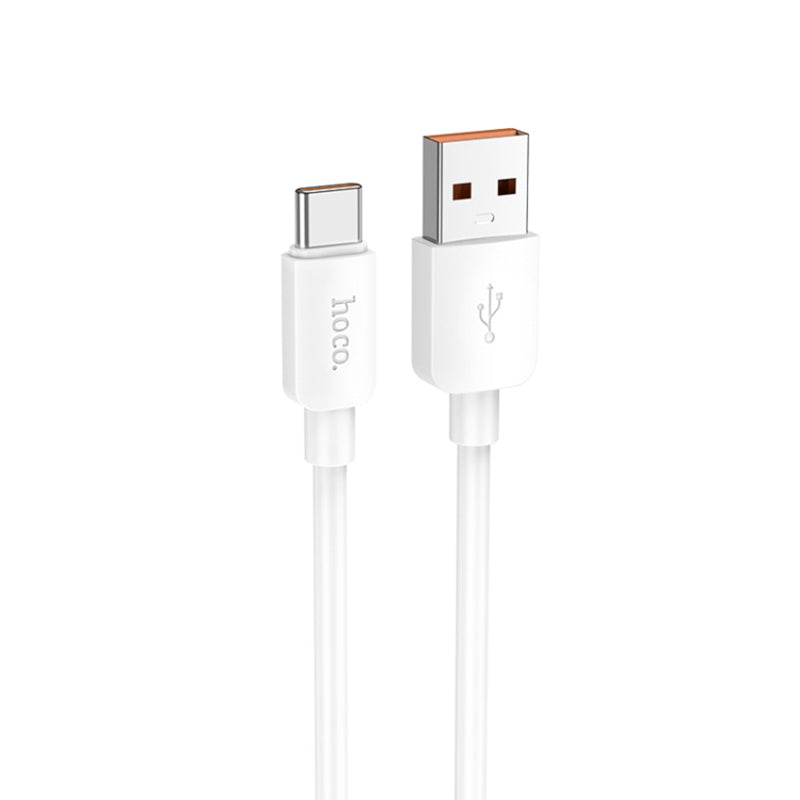 Cable Hoco X96 Hyper USB A Tipo C 1m 100W Blanco