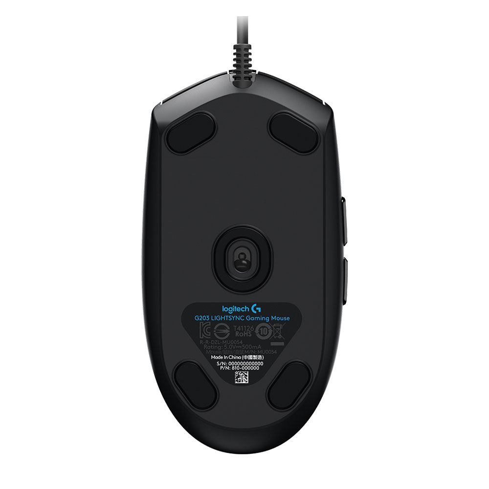Mouse gamer Logitech G203 RGB Lightsync 8000 DPI 6 botones