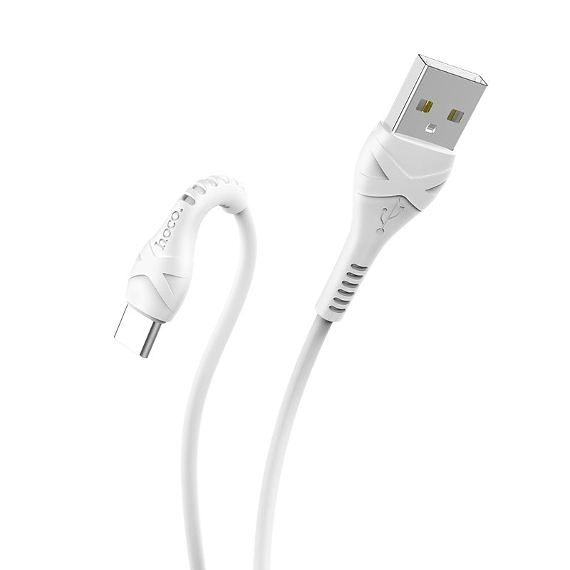 Hoco Cable data X37 Cool Tipo C blanco