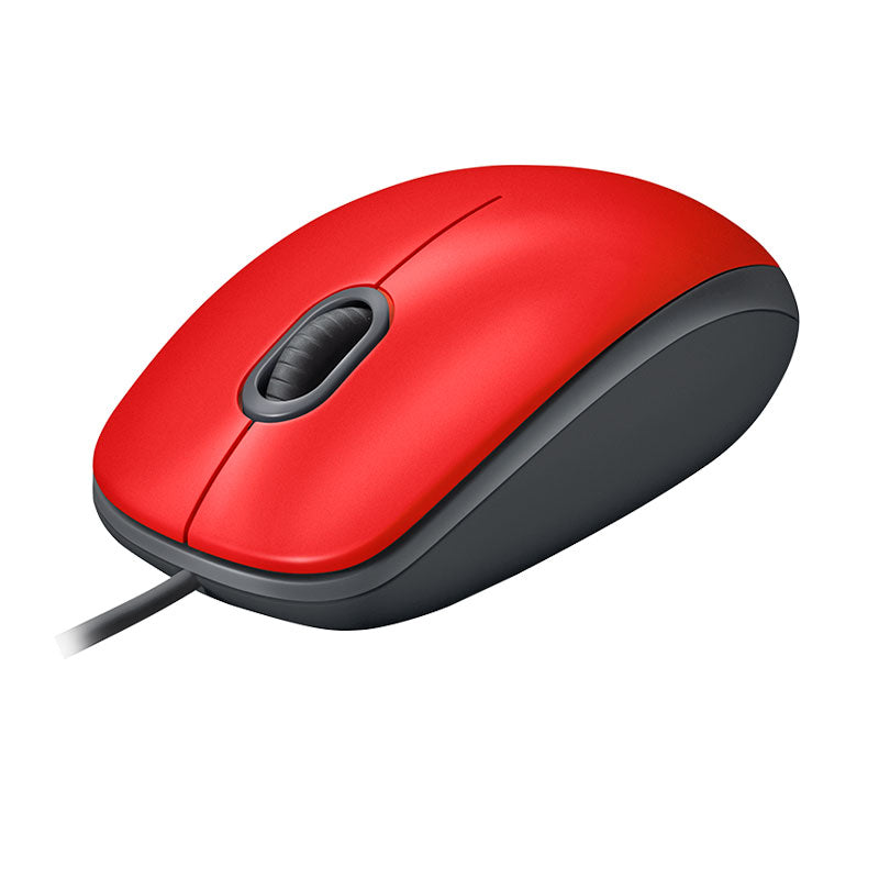 Logitech Mouse M110 Silent Red