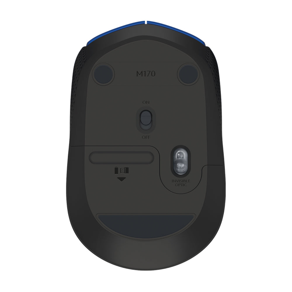 Logitech Mouse Inalámbrico Wireless M170 Azul
