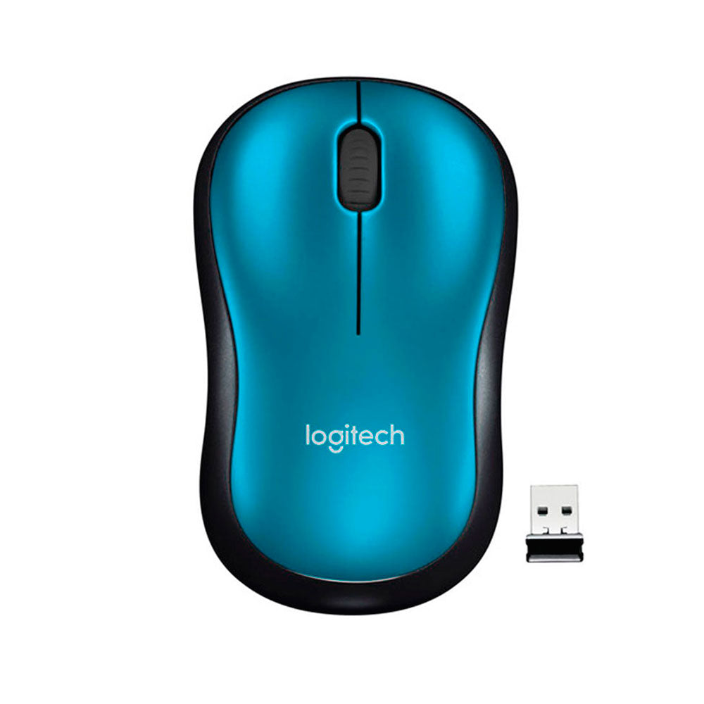 Logitech Mouse Inalámbrico M185 Azul
