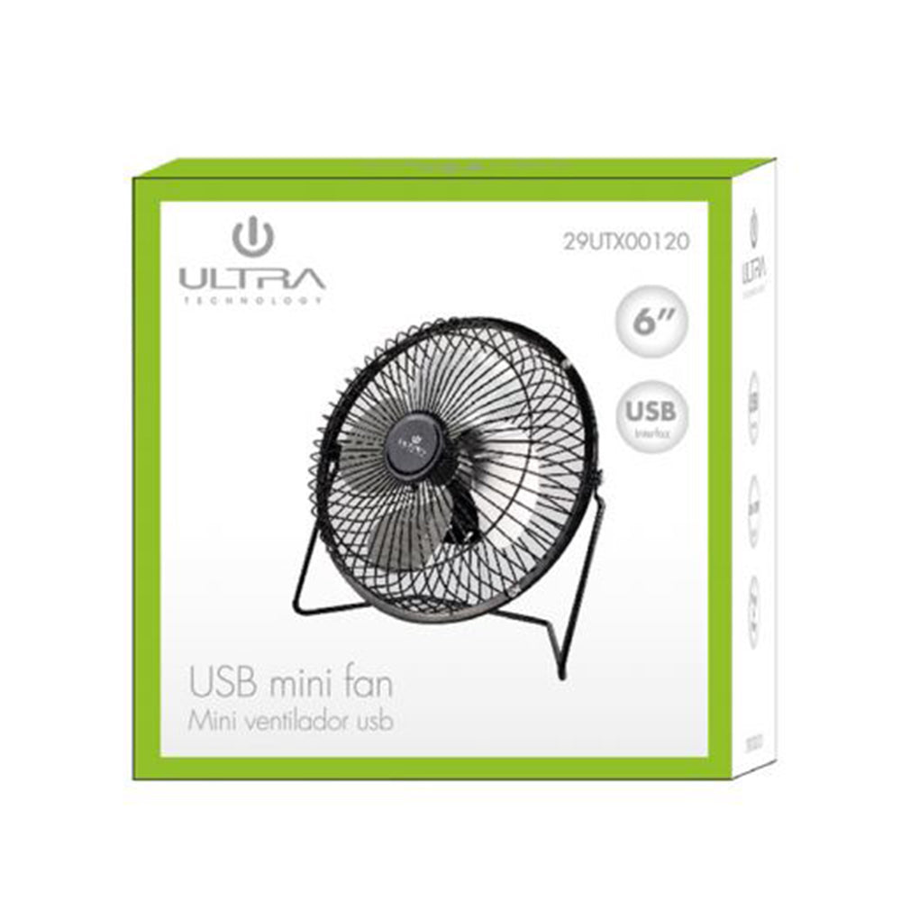 Mini ventilador Ultra Portatil 6 Pulg USB 29UTX00120